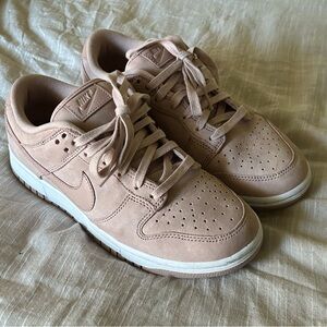Nike 🌷 Pink Suede Dunks - Pink Oxford Low-Top Women’s Sneakers